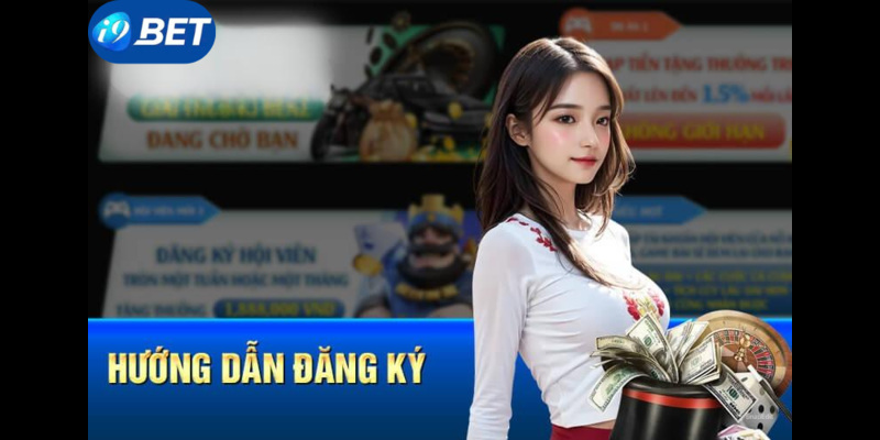 Đăng ký i9BET chỉ cần vài bước đơn giản